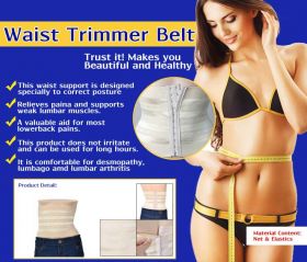 Коригиращ колан Waist Trimmer Belt - вашият верен помощник за стройна фигура